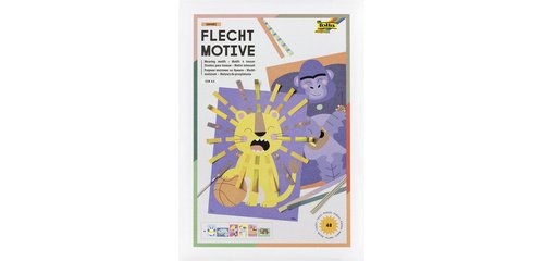 Motifs à tresser Safari, A4, 48 pièces