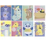 Motifs à tresser Safari, A4, 48 pièces