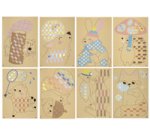Motifs à tresser Safari, A4, 48 pièces