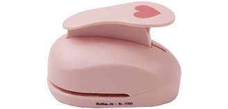 Perforatrice à motif 'coeur', 76 mm