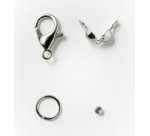Kit de fermoirs pour bijoux, 70 pièces