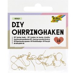 Crochet de boucle d'eille DIY, 20 x 18 mm