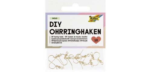 Crochet de boucle d'eille DIY, 20 x 18 mm