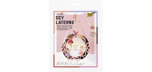 Lanterne DIY Tiny Dancers, or rose métallisé