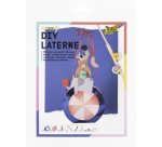 Lanterne DIY Circus, bleu métallisé