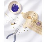 Kit de fermoirs pour bijoux, 961 pièces, or et argent
