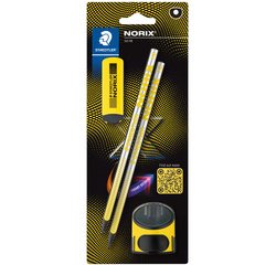 Kit d'écriture NORIX, 4 pièces, jaune