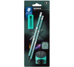 Kit d'écriture NORIX, 4 pièces, vert