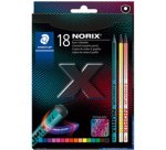 Crayon de couleur NORIX, étui PROMO de 18
