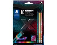 Crayon de couleur NORIX, étui PROMO de 18