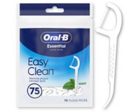 Porte-fil dentaire Essential Floss, 75 pièces, menthe