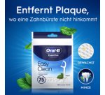 Dental Floss Holder Essential Floss, 75 pieces, mint