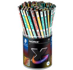 Crayon de papier NORIX, HB, pot de 72