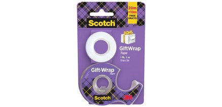 Ruban adhésif pour cadeaux GiftWrap, dévidoir, promo