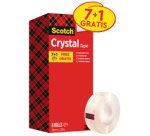 Crystal plakband, 19 mm x 33 m, 3+1 GRATIS