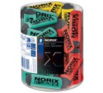 Gomme en plastique NORIX, présentoir de 30