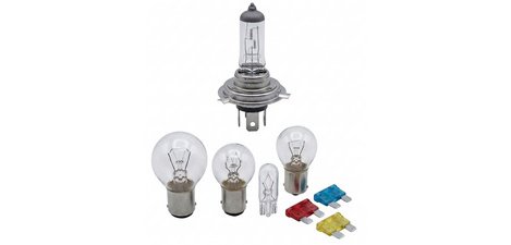 Kit d'ampoules de rechange pour voiture H4, 8 pièces