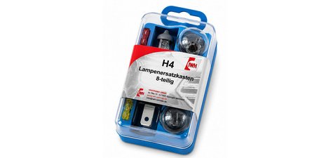 Kit d'ampoules de rechange pour voiture H4, 8 pièces