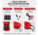 12V marten repellent, ultrasound & flashing light
