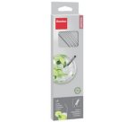 Paille, inox, longueur: 215 mm, coudé