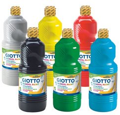 Gouache SCHOOL PAINT, 1.000 ml, assorti