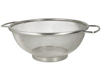Strainer, stainless steel, diameter: 200 mm