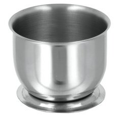 Coquetier, rond, inox