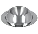 Coquetier, en acier inoxydable, rond