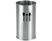 Pot à couverts, inox, hauteur: 190 mm