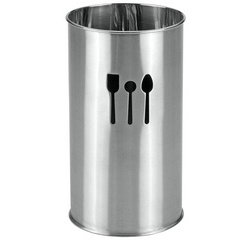 Pot à couverts, inox, hauteur: 190 mm