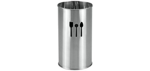 Pot à couverts, inox, hauteur: 190 mm