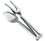 Serving tongs, stainless steel, length: 200 mm