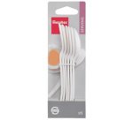 Cuillère à oeuf, plastique, set de 6