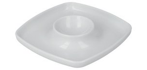 Coquetier, carré, plastique, set de 3