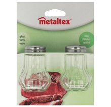 Salz- und Pfefferstreuer, Glas, Set aus 2