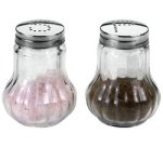 Salz- und Pfefferstreuer, Glas, Set aus 2