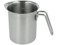 Pichet à lait, avec graduation, 0,7 litre, inox