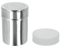 Saupoudreuse, inox, perforation 1 mm