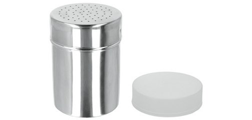 Streuer, Edelstahl, Perforation 1 mm