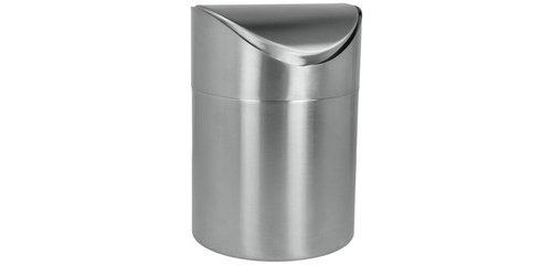 Poubelle de table, 1,5 litre, en inox