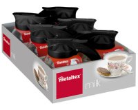 Pot verseur universel 'Milk', rond, en présentoir