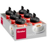 Sucrier doseur 'Sweet', rond, en présentoir