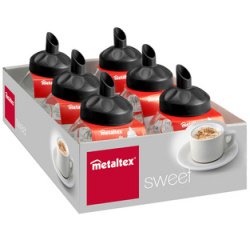 Dosierzuckerdose 'Sweet', rund, im Präsentationsständer