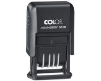 Tampon dateur mini-dater S120 SD, noir
