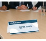 Table name holder, 210 x 75 mm, set of 5