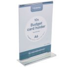 Budget Display Holder, A6 Portrait, Upright