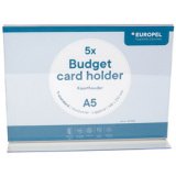 Porte-visuel Budget, A5 paysage, droit