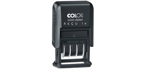Tampon dateur Mini Dater S160/L2 'PAYE le', noir