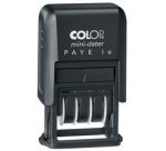 Tampon dateur Mini Dater S160/L2 'PAYE le', noir