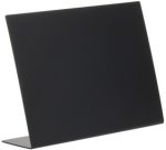 Table slate, A5 landscape, set of 5, black